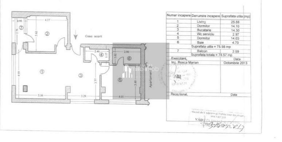 Apartament 3 camere Turnu Magurele / Alexandru Obregia / Bloc Nou - 15
