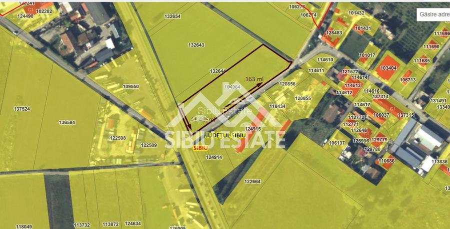 Teren intravilan la asfalt in Sibiu zona Viile Sibiului zona Mixta - 6