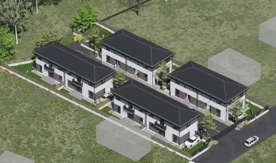 Duplex de vanzare, ansamblu privat, Tauti