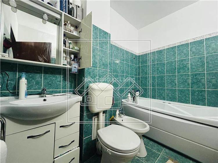 Apartament de vanzare in Sibiu - 3 camere, 2 bai, parcare subterana - - 10