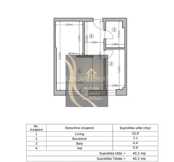 APARTAMENT TIP STUDIO 2 CAMERE MOBILIAT SI UTILAT CU GRADINA PROPRIE - 15