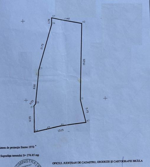 Teren zona Ultracentrala - Centrul Istoric, suprafata 276mp