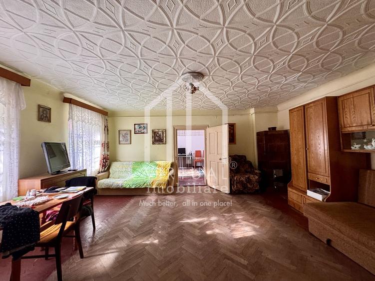 Apartament la casa cu 2 camere, 86mp utili, cota teren 187mp, Centru