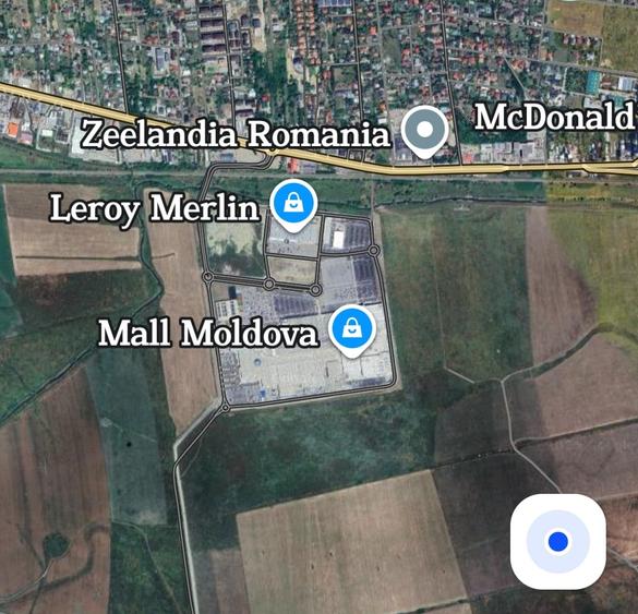 Teren intravilan 2,5 ha, Moldova Mall