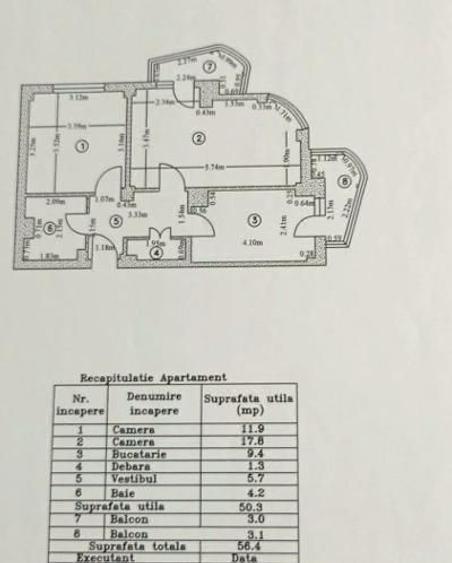 Apartament 2 camere Aviatiei