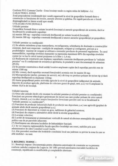Teren Salicea, asfalt, utilitati, Certificat de Urbanism, 800 mp, 12,3m x 65m