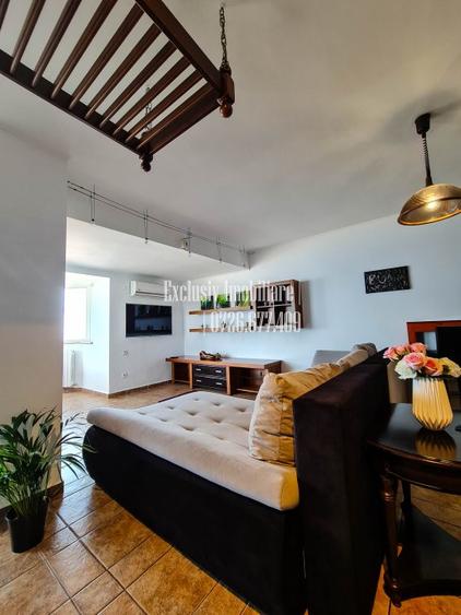 Vedere FRONTALA la MARE! Apartament cu 3 cam 80 mp MODERN cu centrala pe gaz