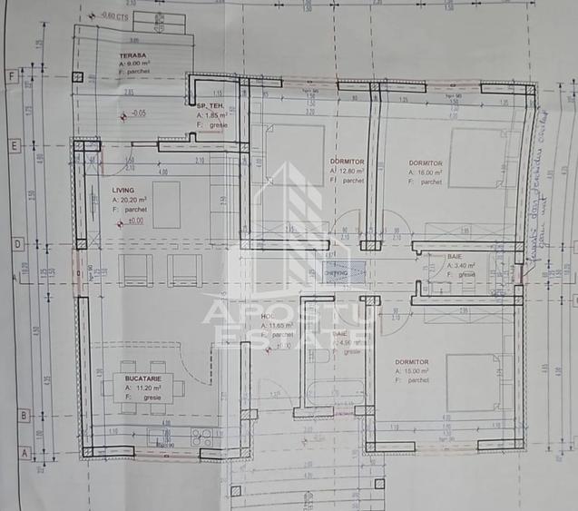 Casa individuala de vanzare, pe parter, 4 camere si 2 bai, Sag