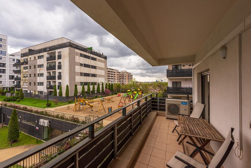 Apartament 3 camere cu vedere spre piscina, Baneasa Natura Residence - 3