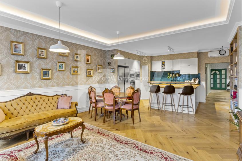 Apartament unic in centrul Brasovului | 142 mp | Terasă cu vedere spre Tâmpa | - 4