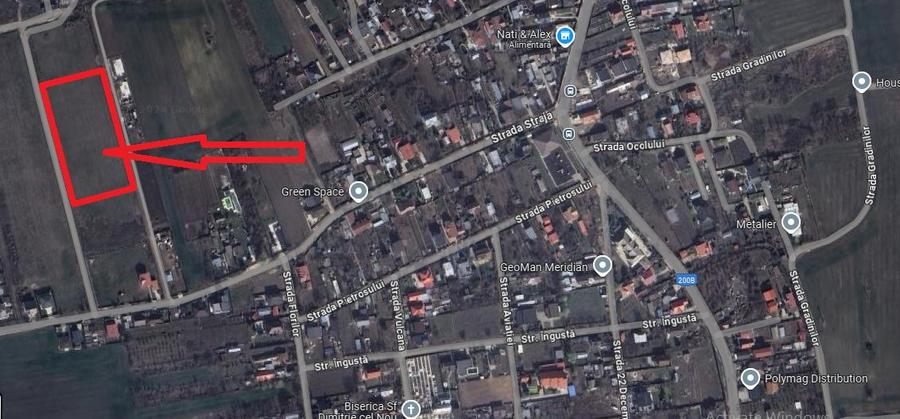 TEREN 967 mp / TEREN 1934 mp /STR. STRAJA, COM. TUNARI, SAT DIMIENI