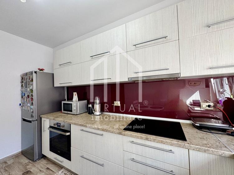 Apartament cu 2 camere, 56mp utili + balcon, etaj 2/3, loc de parcare
