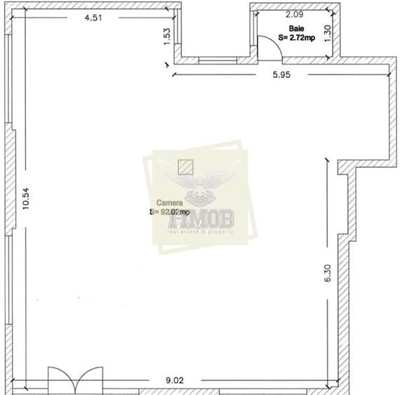 Spatiu comercial 95 mp pretabil diverse activitati Calea Dumbravii