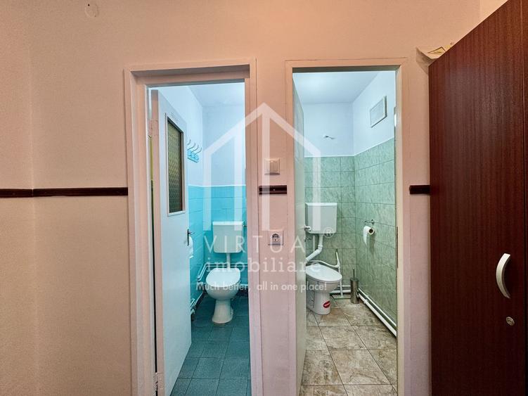 Spatiu comercial cu acces din strada, 2 camere, 39mp utili