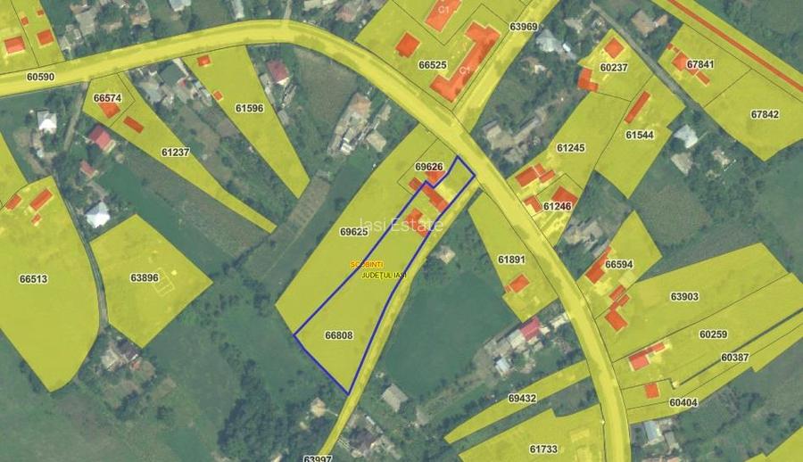 Badeni com Scobinti  Iasi Teren 3000mp  parcelabil deschidere mare toate utilita - 6