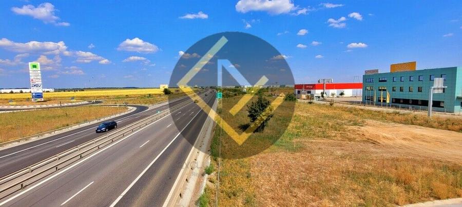 Autostrada A1 km23 acces A0 teren 10 HA -75 HA Logistic MOBEXPERT utilitati