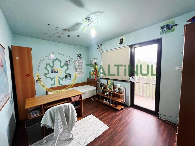 Casă singur în curte, Tălmaciu – teren 500 mp, 4 dormitoare, mobilată complet