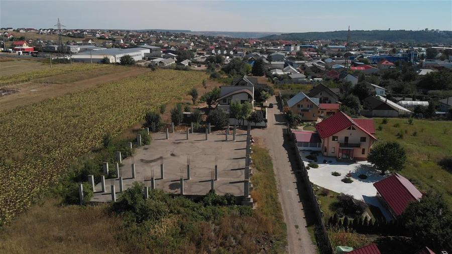 Investitie | Teren 6500 mp fundatie turnata si Autorizatie de Constructie!
