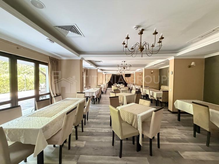 Hotel 4 stele, complet echipat, 85 camere, teren 5000 mp - Predeal