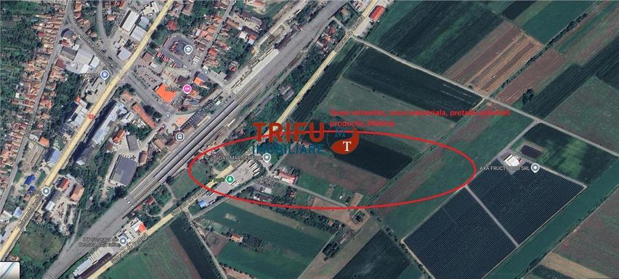 Teren intravilan 2464 mp de vanzare pe soseaua de centura