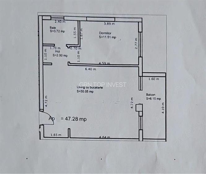 Apartament 2 camere cu balcon zona Calea Cisnadiei - 10