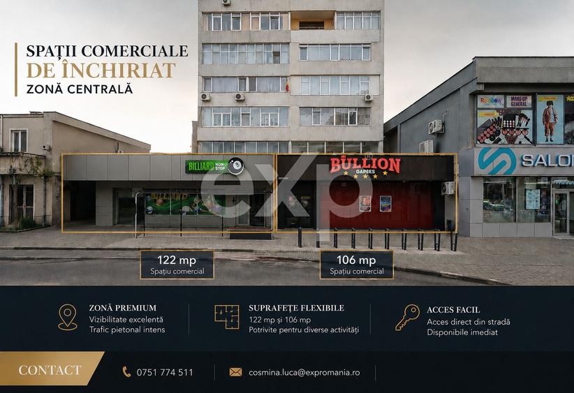 Inchiriere spatiu comercial Orizont - pozitionare excelentă