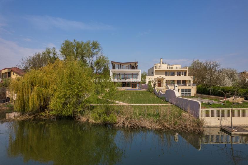 Resedinta contemporana in Mogosoaia | Piscina | Acces direct la lac - 20