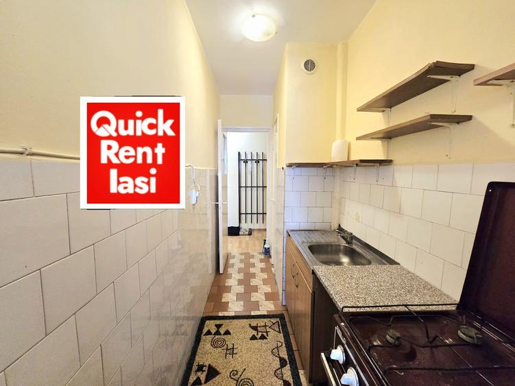 Centru Gara Carrefour Market Langa UAIC/UMF Garsoniera De Inchiriat 300eur