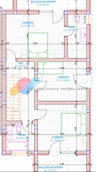 Duplex modern, 4 camere, 185mp-Dezmir - 5