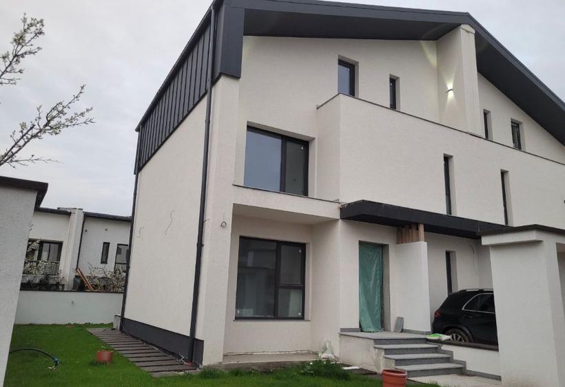 Vilă Premium P+1+M – 5 Camere, 186 mp, 3 Parcări – Pipera Matei Millo