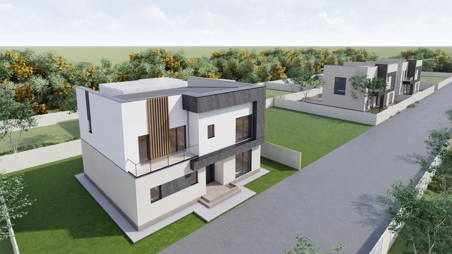 Vila Individuală în Stil Mediteranean - Bragadiru, Zona Cristalului