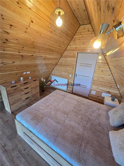 Cabana A-Frame premium – confort, natură și intimitate!