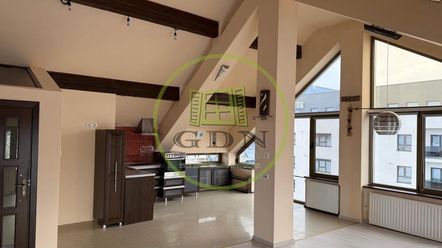 Spațiu comercial / birouri de 120 mp – mansardă, utilități separate, TVA 0%
