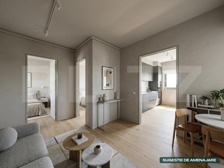 Apartament de vanzare, 2 camere, 61 mp | Parcare CF | Milano 5