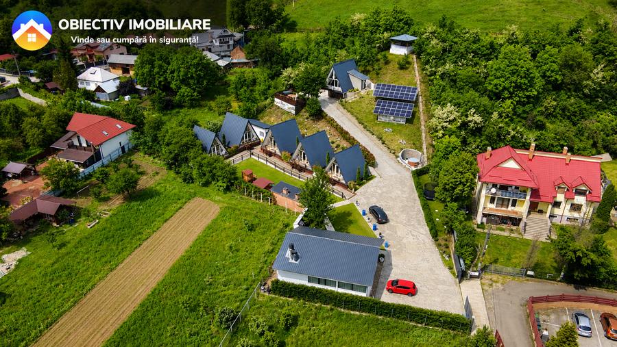 Afacere la cheie ! 6 Casute de vacanta + 2982 mp teren Bistrita - judetul Neamt.