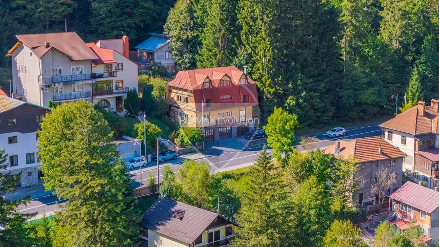 Vilă 10 cam în Sinaia zona Peleș | Randament estimat 2 cifre