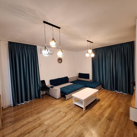 Apartament 2 camere cu curte, decomandat, 56mp, mobilat utilat -Giroc
