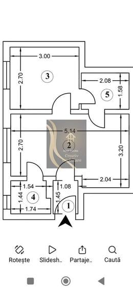 Apartament cu două camere