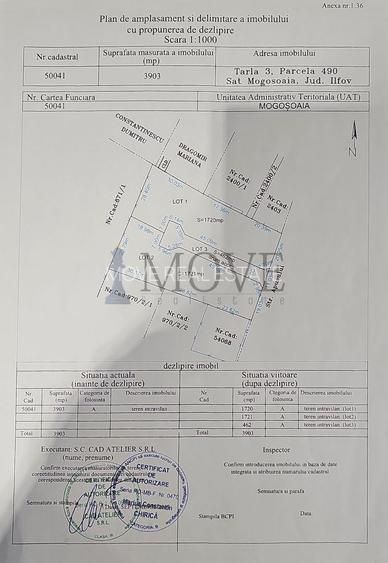 Teren  3903 mp parcelat Oportun pentru Investitie - 13