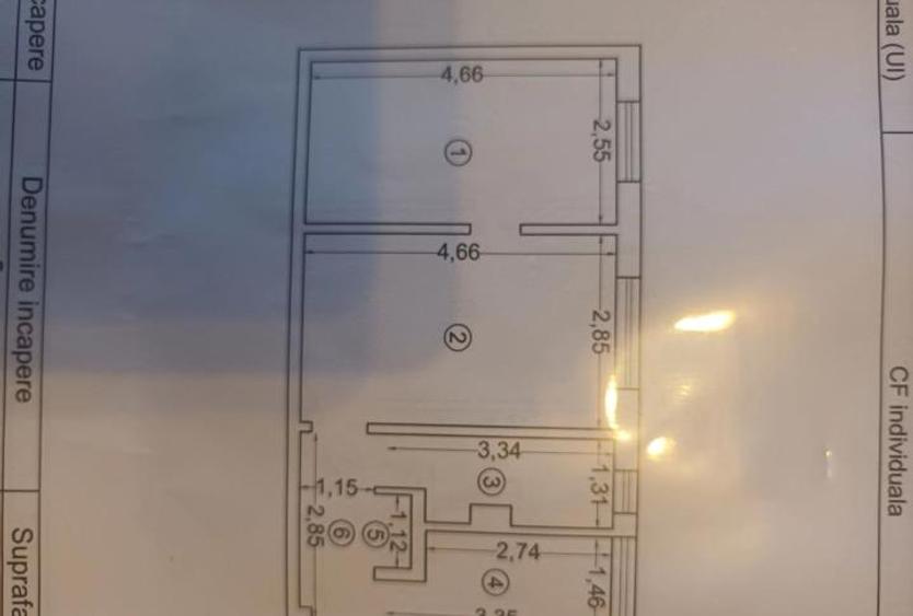 Apartament 2 camere de vanzare zona Km 4-5