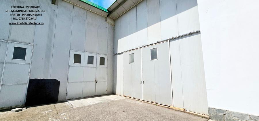 Complex imobiliar, hala, birouri si apartament, teren 1896 mp, Piatra Neamt