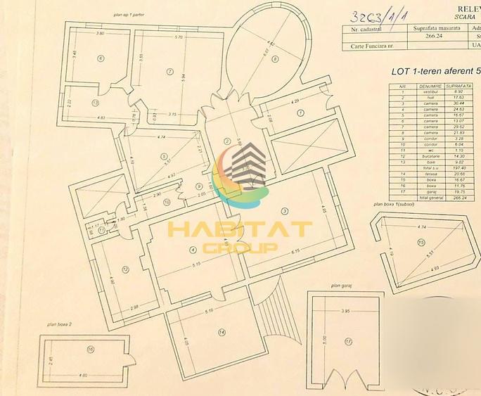 Apartament de lux 6 camere in vila Unirii Traian 265mp, monument istoric