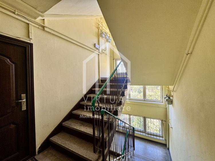 Apartament cu 3 camere, 40mp utili, etaj 3/4 - str. Hipodromului