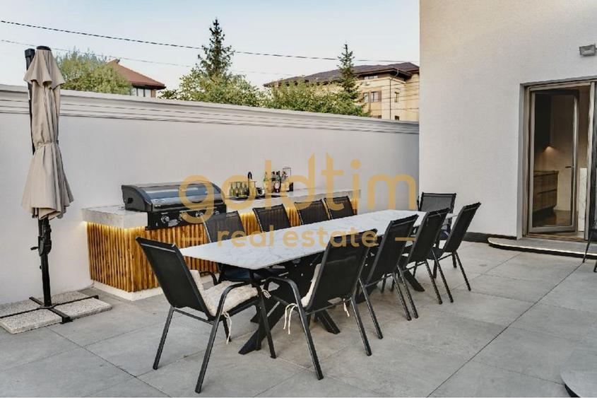 VILĂ PREMIUM CU PISCINĂ/PIPERA – DRUMUL BISERICII/286 MP/3 DORMITOARE/LUX