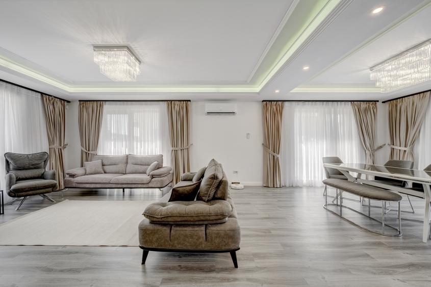 Vile moderne de vânzare în Tunari - 210 mp - Curte proprie -Terasă -0%COMISION