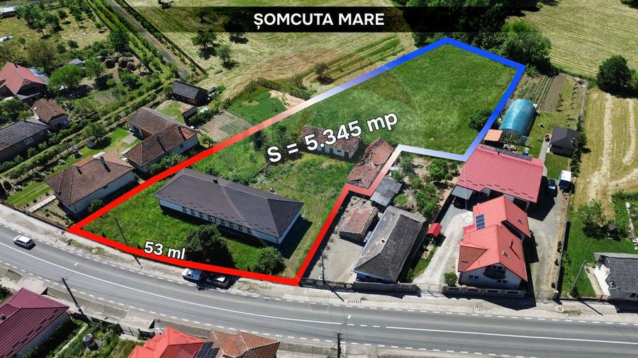 OPORTUNITATE INVESTIȚIONALĂ – TEREN COMERCIAL PREMIUM ÎN ȘOMCUTA MARE