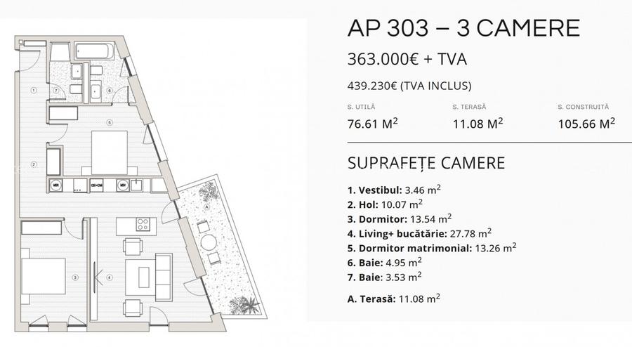 Apart. 3 cam. |Art Property Mântuleasa–proiect boutique în centrul Bucurestiului - 5
