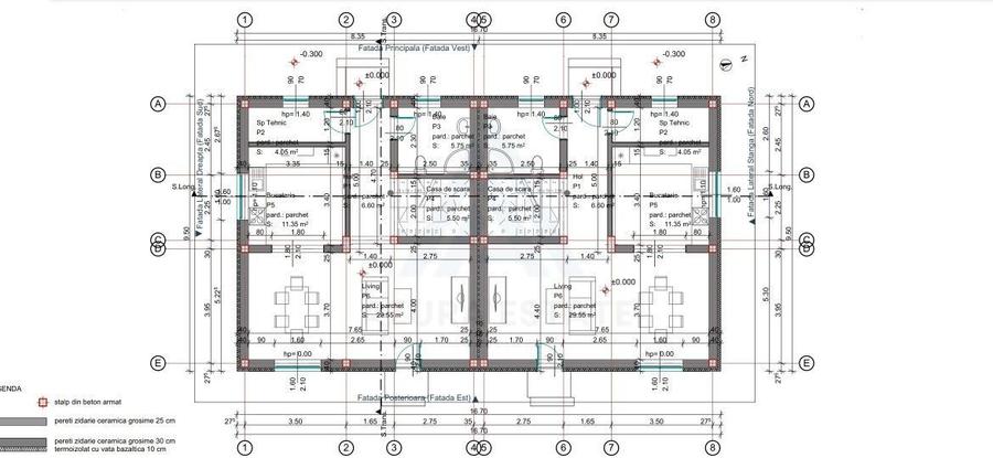 Casa tip duplex 125 mp utili 4 camere curte libera 138 mp in Selimbar