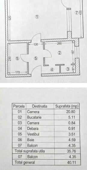 Vanzare Garsoniera Vitan Mall-Dristor 40 mp - 5