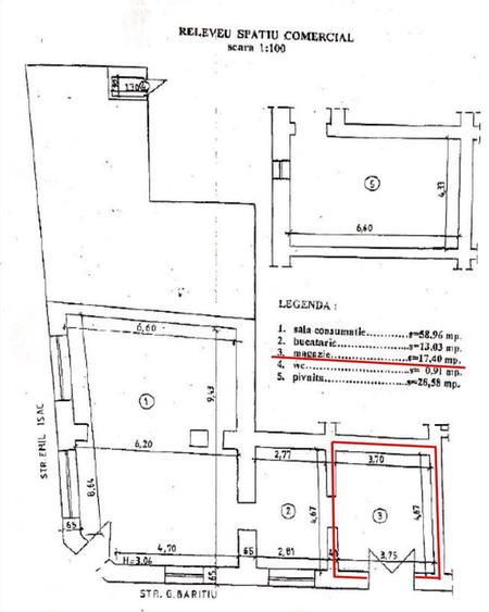 Spațiu comercial stradal de închiriat 17.4mp în zona ultracentrală - 10